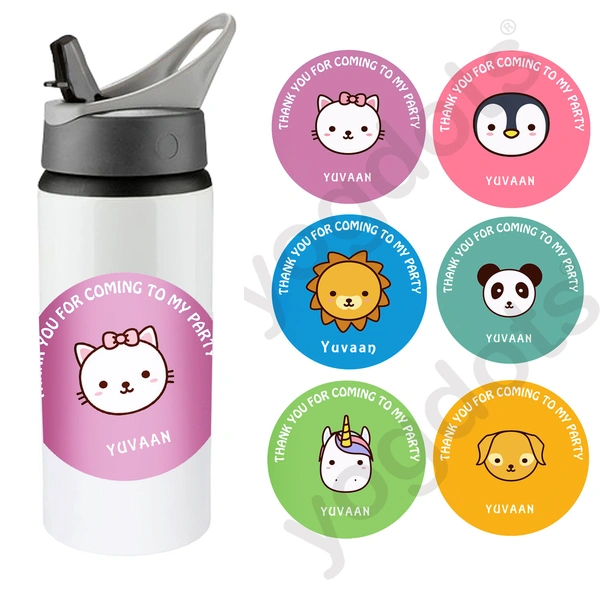 YOGDOTS Metal Sports sipper Personalized return gift - 600 ML